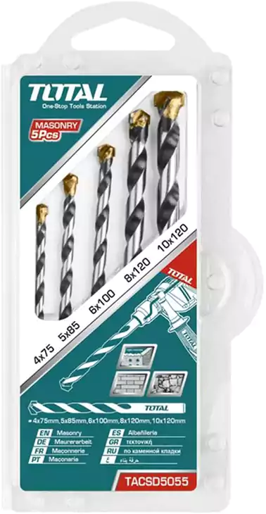 طقم بنط هيلتي 5ق TOTAL 5PCS-SET TACSD5055