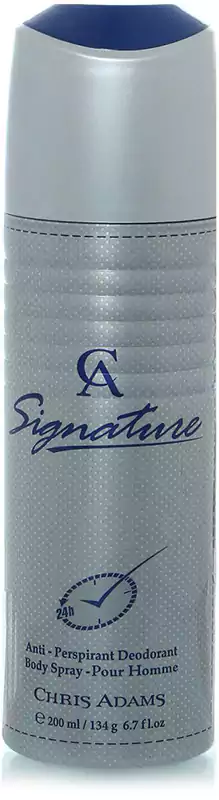 مزيل عرق سبراي سجنتشر من كريس ادامز للرجال 200 مل