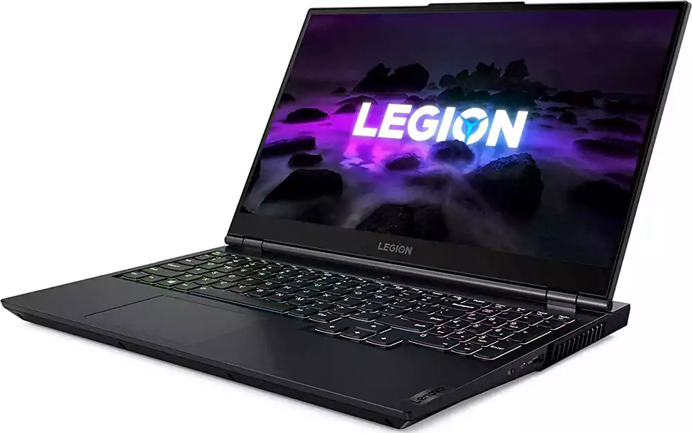 Lenovo Laptop Legion 5 15ACH6, Ryzen7, AMD 5800H, 16GB Ram, 512GB SSD, Nvidia GeForce RTX 3050TI 4GB, 15.6 FHD Display, Win10, Blue