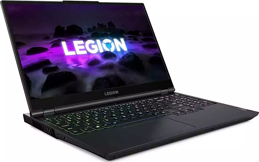 Lenovo Laptop Legion 5 15ACH6, Ryzen7, AMD 5800H, 16GB Ram, 512GB SSD, Nvidia GeForce RTX 3050TI 4GB, 15.6 FHD Display, Win10, Blue