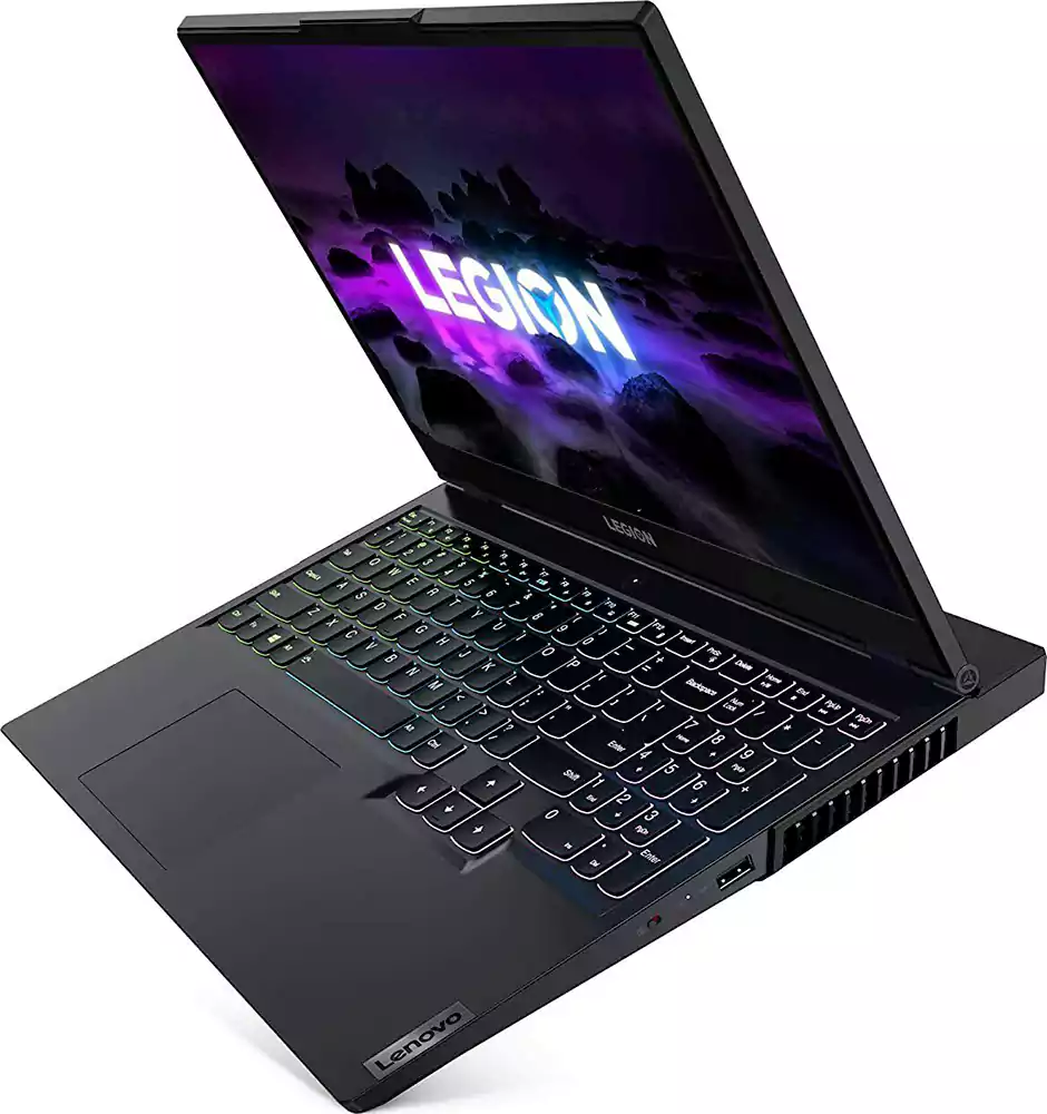 Lenovo Laptop Legion 5 15ACH6, Ryzen7, AMD 5800H, 16GB Ram, 512GB SSD, Nvidia GeForce RTX 3050TI 4GB, 15.6 FHD Display, Win10, Blue