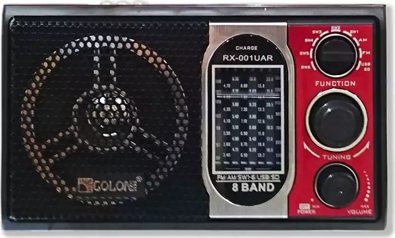 Golon Radio With Flash Memory  RX-001UAR