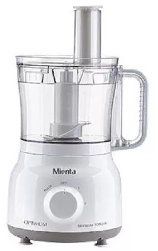 محضرة طعام كهربائية ميانتا، 800 وات، 2 لتر، متعددة الاستخدامات، أبيض، FP14722A