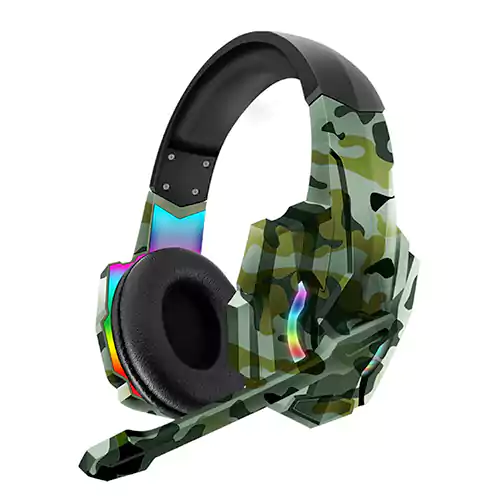 سماعة الأذن KR G9600 للألعاب، صوت واضح مع نظام عزل ضوضاء جيد، مزودة بميكروفون، متعددة الألوان