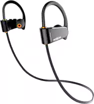 سماعة أذن لاسلكية موكسوم IPX7، بلوتوث، أسود