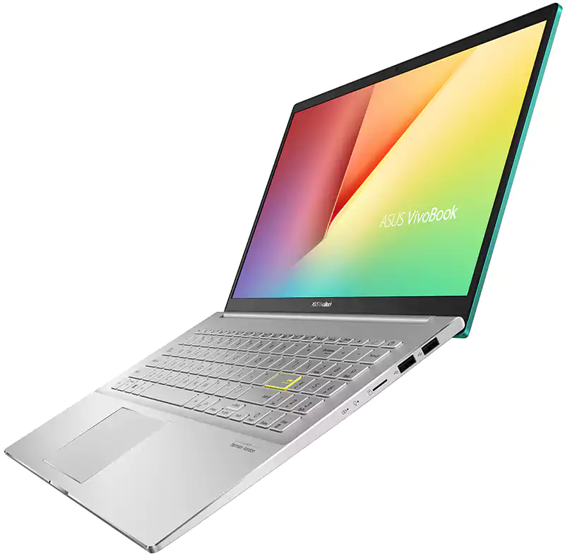 Asus Vivobook S15 S533EQ-BN277T, 11th Gen, Intel Core i7-1165G7, 16GB RAM, 512GB SSD, NVIDIA® GeForce®MX350 2GB, 15.6 Inch FHD Display, windows, Green