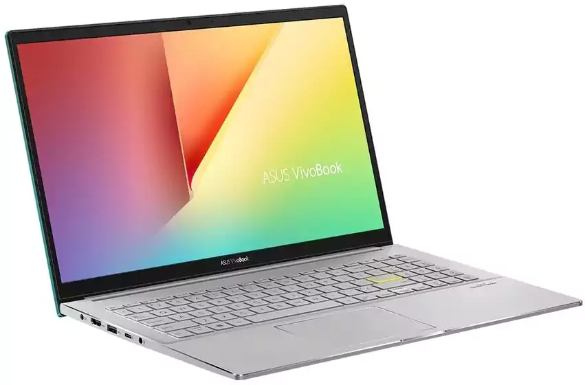 Asus Vivobook S15 S533EQ-BN277T, 11th Gen, Intel Core i7-1165G7, 16GB RAM, 512GB SSD, NVIDIA® GeForce®MX350 2GB, 15.6 Inch FHD Display, windows, Green