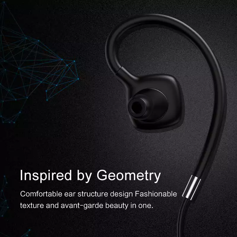 سماعة أذن لاسلكية يو اس ايه ام اس سيرياس اف سي، بلوتوث، أسود