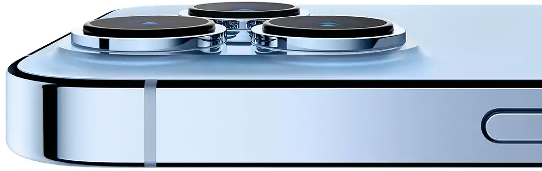 iPhone 13 Pro Max Single SIM Mobile, 1TB Internal Memory, 6GB RAM, 5G Network, Sierra Blue