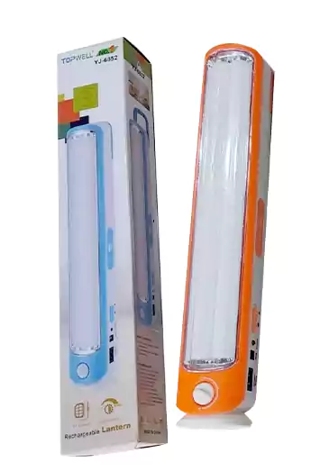 كشاف طوارئ 2 لمبة قابل للشحن ليد YJ-6825