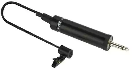 Ahuga Wired Condenser Microphone, Clip-on, Black, CTP-10DX