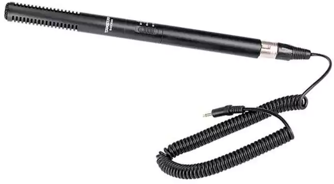 ميكروفون مكثف من تكستار، مكثف، سلكي، محمول، للكاميرا، أسود، SGC-578