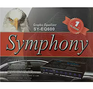 موازن الصوت جرافيك من سيمفوني SY-EQ600 زيرو باور