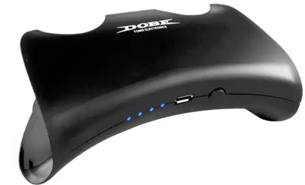 باور بانك دوب للبلاي ستيشن 2000 مللي امبير، اسود، TP4-801