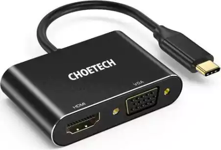ChoiTech Fast Charging Charger, 2 USB, White, HUB-M17
