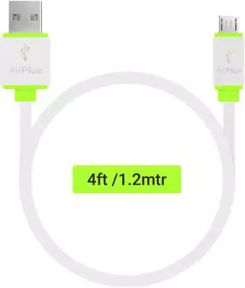 AirPlus AP-AX-907-WHTGRN كابل Micro USB بطول 1.2 متر