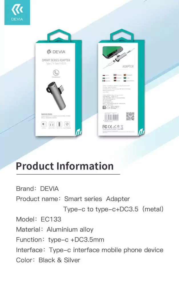 CABLE DEVIA TYPE C - MP15B.S