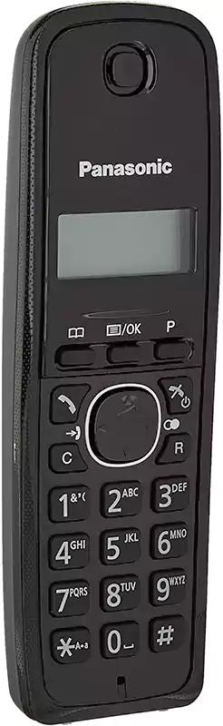 Panasonic Cordless Phone KX-TG1611FXH Black