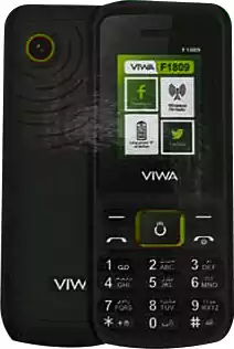 Viwa F1809 Dual SIM Mobile, 32MB Internal Memory, 32MB RAM, 2G Network, Green