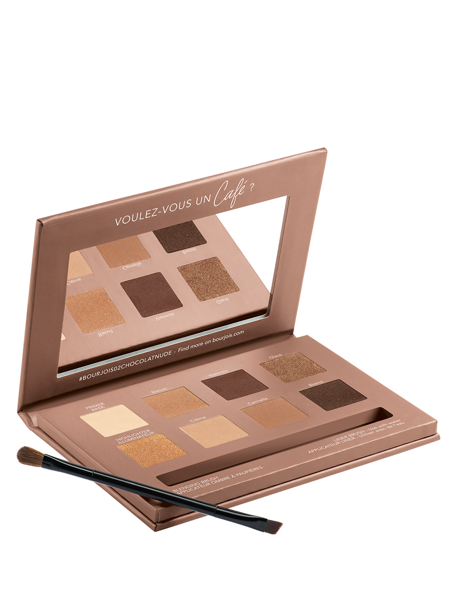 BOURJOIS RUE DU CAFE CHOCOLAT NUDE EDITION 02