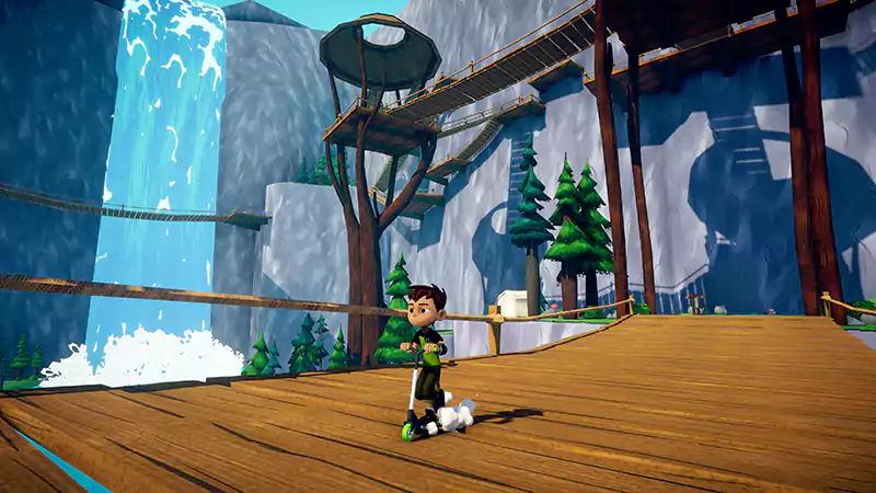 لعبة بن تن BEN 10 POWER TRIP DVD بلاي ستيشن 4