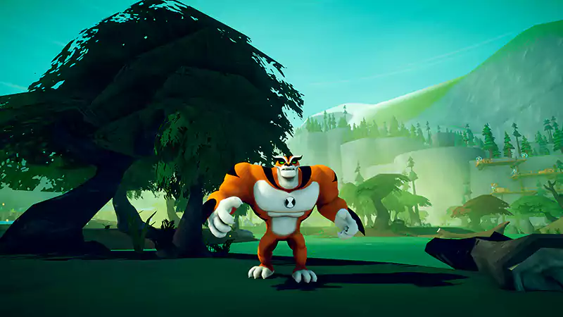 لعبة بن تن BEN 10 POWER TRIP DVD بلاي ستيشن 4