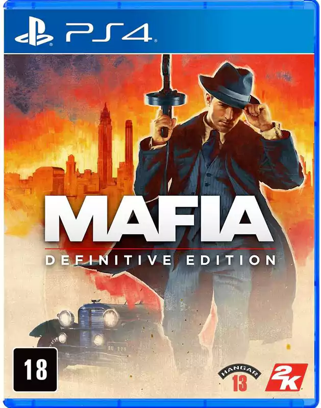 لعبة  مافيا نسخة ديفينيتيف  DVD بلاي ستيشن 4
