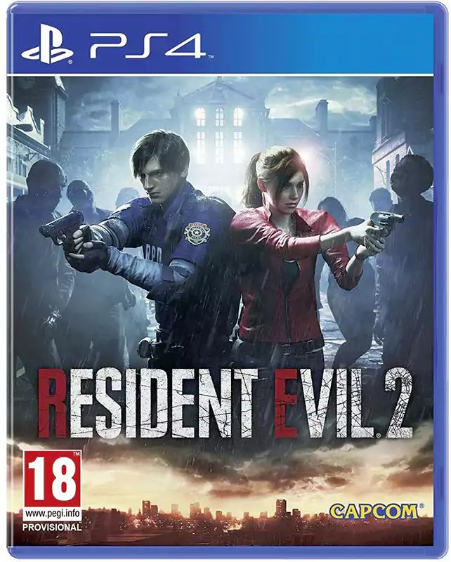 لعبة RESIDENT EVIL2 DVD بلايستيشن 4