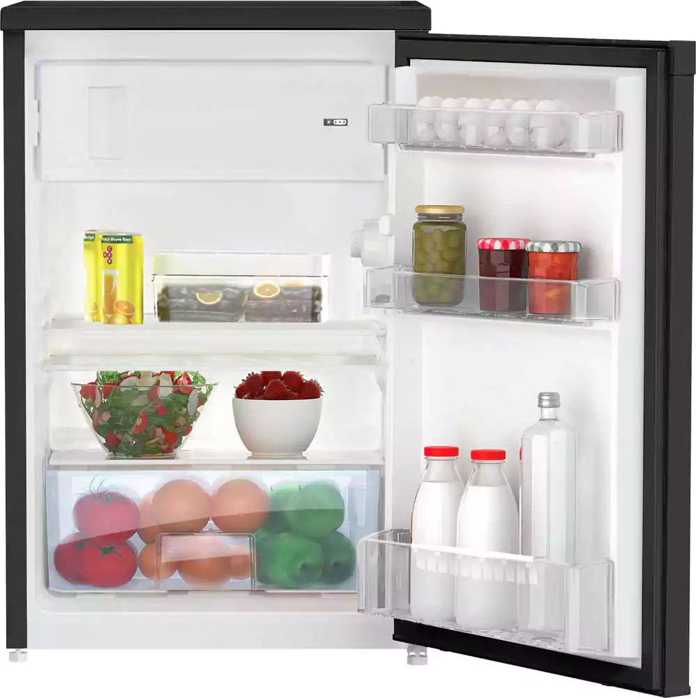 Beko Mini Bar Refrigerator, Defrost, 120 Liter, Black, TSE12340B