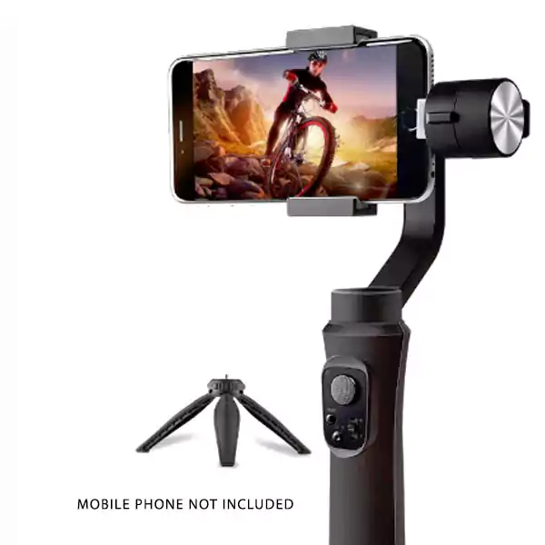 Weifeng Smartphone Stabilizer and Holder, Durable and High Quality Mobile Tripod and Stabilizer, Black WI-310