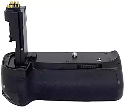 Camera Battery Grip For Canon 70D , Camera Vertical Battery Holder and Grip, Black