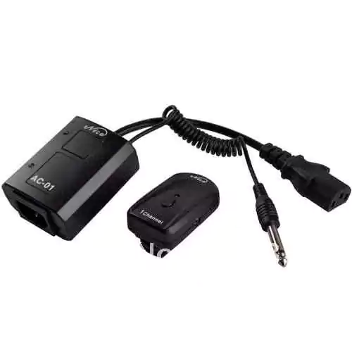 Rectangular Wireless FM Camera Flash Trigger,  Portable Lighting Flash Trigger, Black FM AC.01A