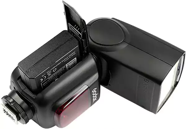 مصباح فلاش كاميرا جودوكس مستطيل،  مصباح إضاءة محمول، أسود V860IIC