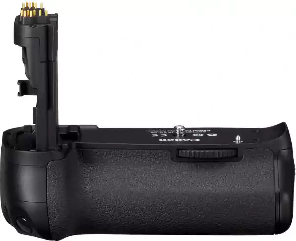 مقبض بطارية كاميرا التصويرلكاميرا  كانون 60D، ماسك وقابض للحفاظ على البطارية في وضع رأسي، أسود