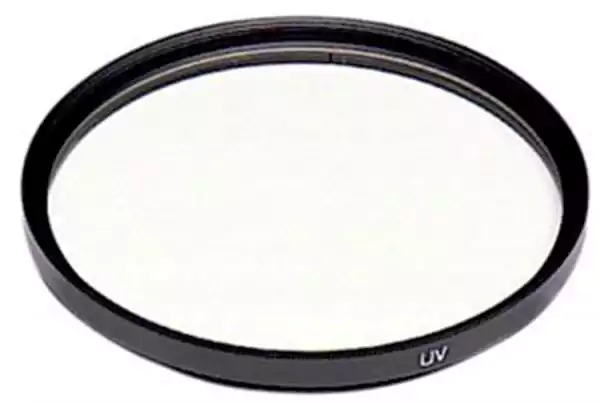 UV Camera Lens Cover and Protector for 72mm Lens, Superior Protection from Rain and Dust, Black