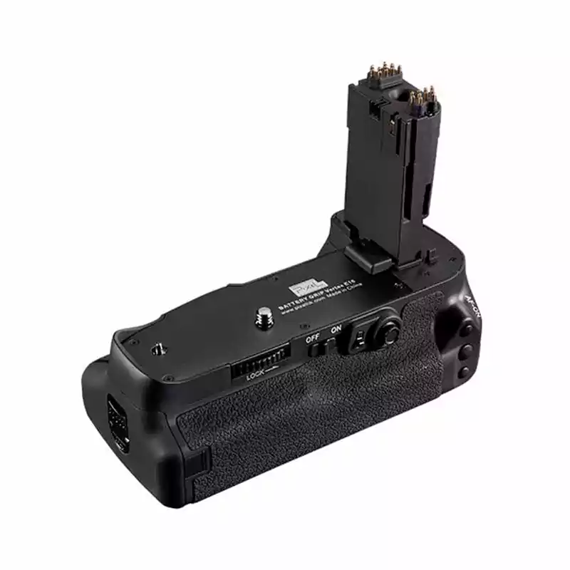 Camera Battery Grip For Canon E16, Camera Vertical Battery Holder and Grip, Black