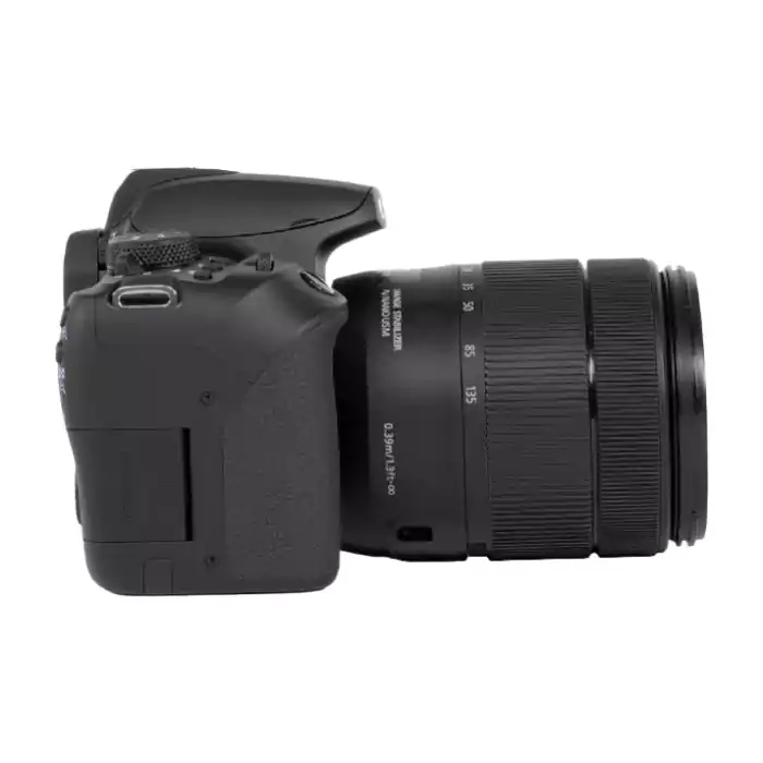 كاميرا كانون EOS 850D، دقة 24.1 ميجابكسل، عدسة 18-135ملم، اسود