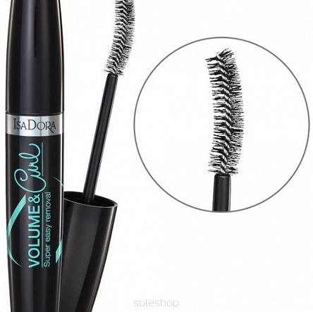 ماسكارا فوليوم اند كيرل من إيسادورا 10 اسود