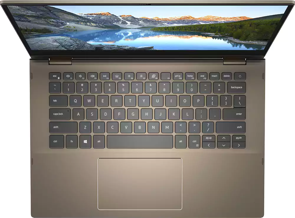 Dell Laptop 7405, Ryzen5, AMD-4500U, 8GB RAM, 256GB SSD, Integrated AMD Radeon, 14 inch FHD Display, Windows, Gold