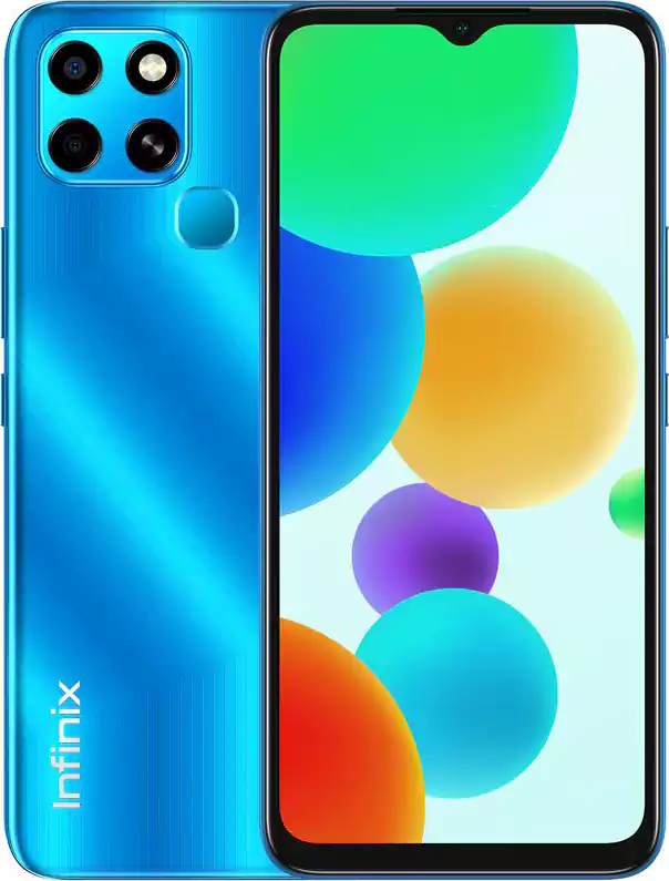 Infinix Smart 6 Dual SIM Mobile, 64GB Internal Memory, 3GB RAM, 4G Network, Blue