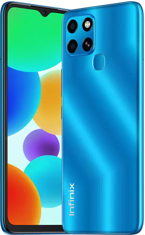 Infinix Smart 6 Dual SIM Mobile, 64GB Internal Memory, 3GB RAM, 4G Network, Blue