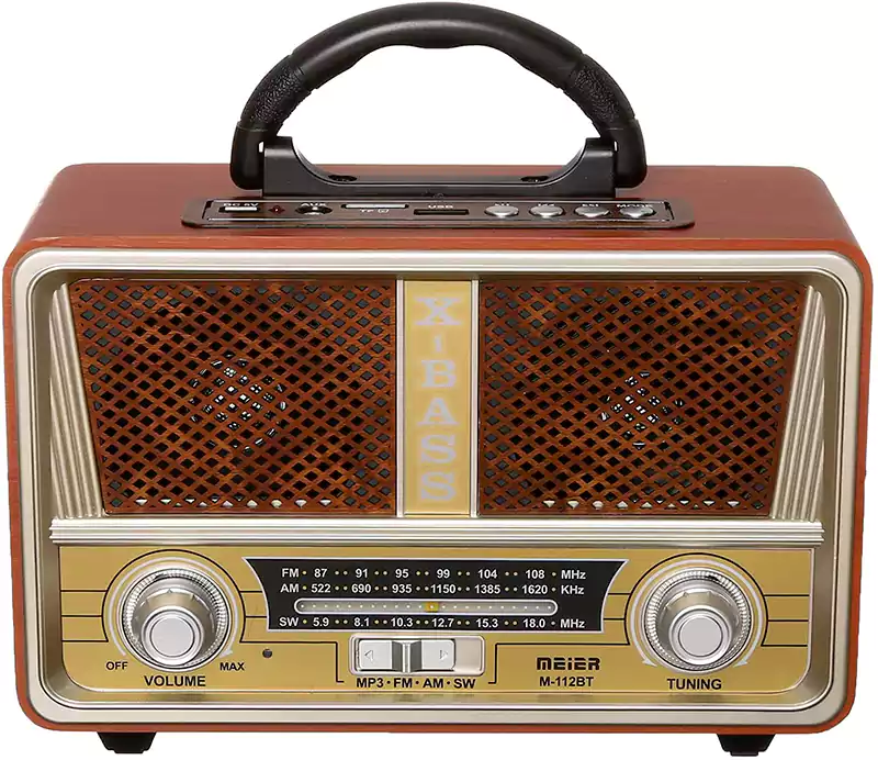 راديو ميير بمشغل MP3 مع ريموت M-112BT