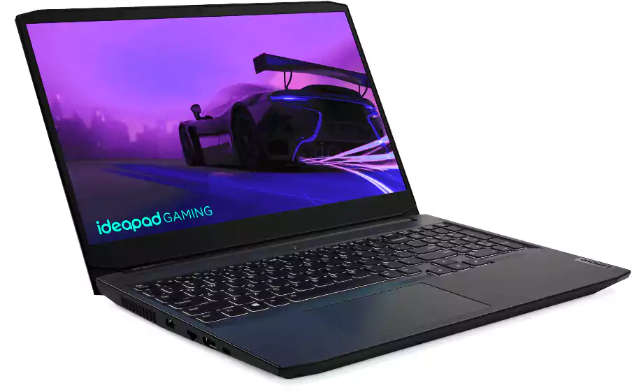 Lenovo Laptop Ideapad Gaming 3, 11th Gen, intel Core I7, 16GB Ram, 1TB HDD + 256GB SSD, Nvidia RTX 3050, Display 15.6 Inch FHD IPS Display, Windows 10, Black