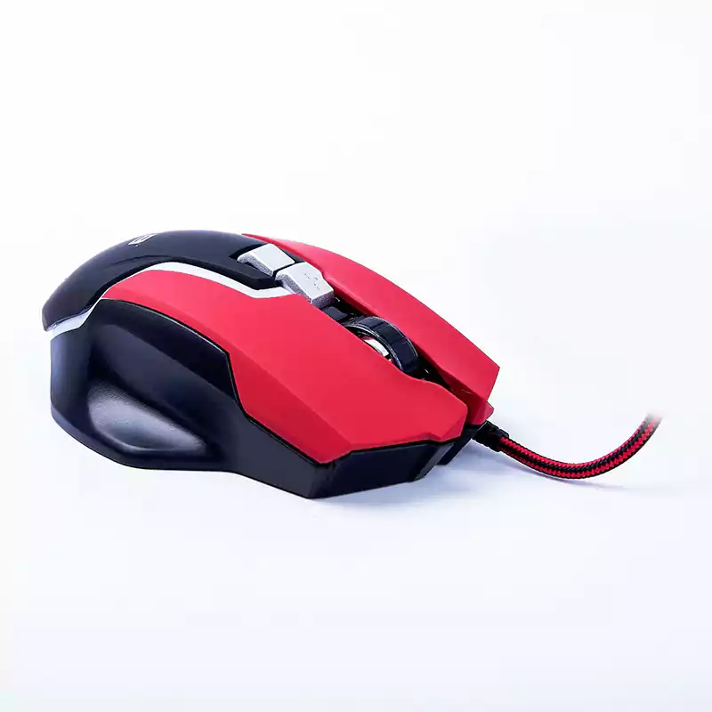 2B Gaming Mouse, Wired, 2000 DPI, Black x Red, MO025