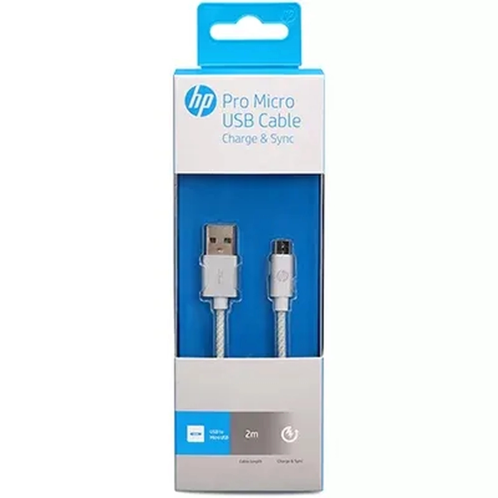 كابل اتش بي برو مايكرو شاحن يو اس بي - HP041GBSLV2TW