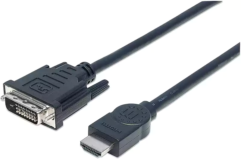 Manhattan HDMI Cable, HDMI Male To DVI