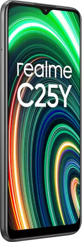Realme C25Y Dual SIM Mobile, 128GB Internal Memory, 4GB RAM, 4G Network, Gray