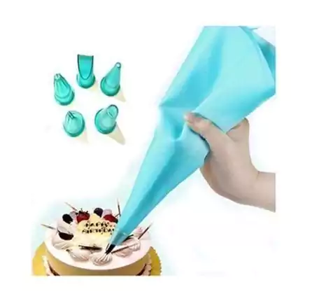 كيس كريمة سيلكون بلابل اكريلك