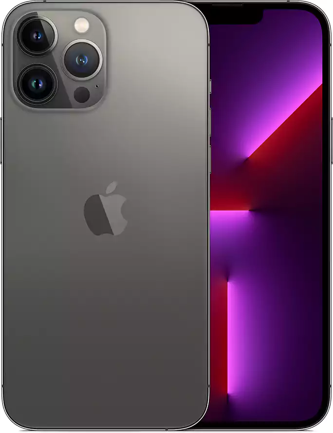 iPhone 13 Pro Max Single SIM Mobile, 128GB Internal Memory, 6GB RAM, 5G Network, Graphite