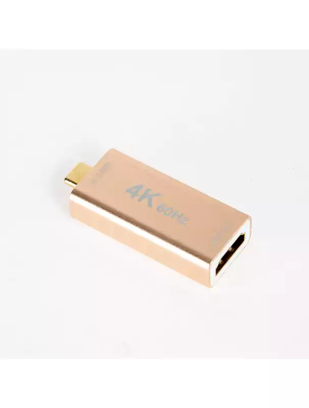 HDMI An adapter Type C Male  Female with Aluminum case